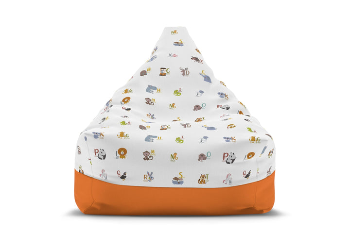 ABC Zoo Kids Bean Bag Cover, Orange