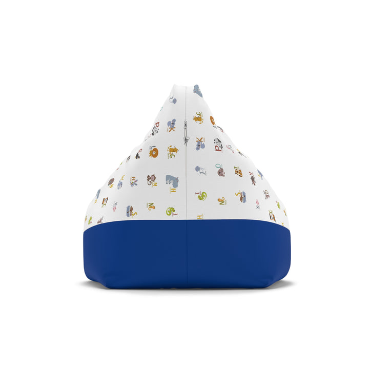 ABC Zoo Kids Bean Bag Cover, Blue