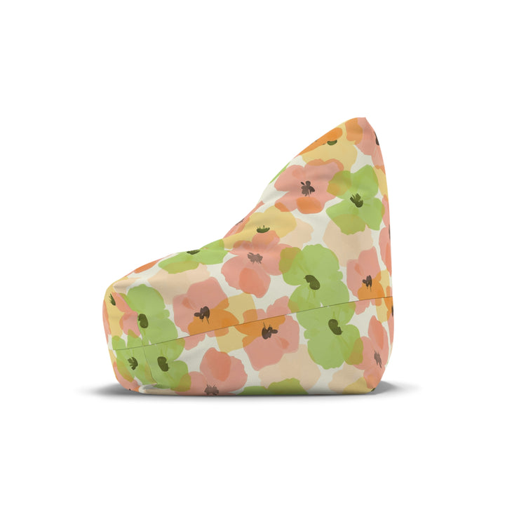 Boho Blossom Bean Bag Chair Cover, Large Pattern