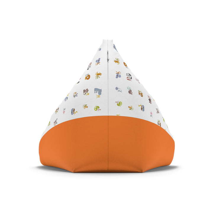 ABC Zoo Kids Bean Bag Cover, Orange
