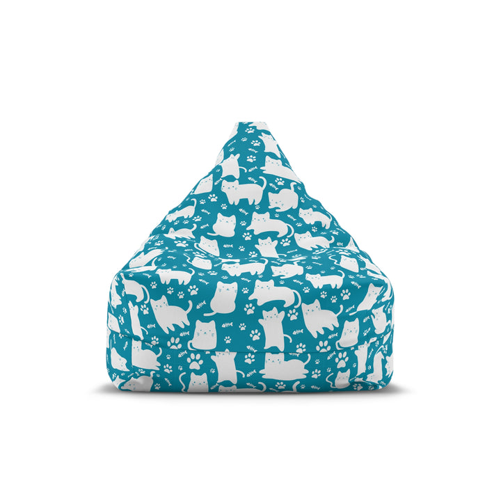 Paws & Pounce - Playful Cats, Teal