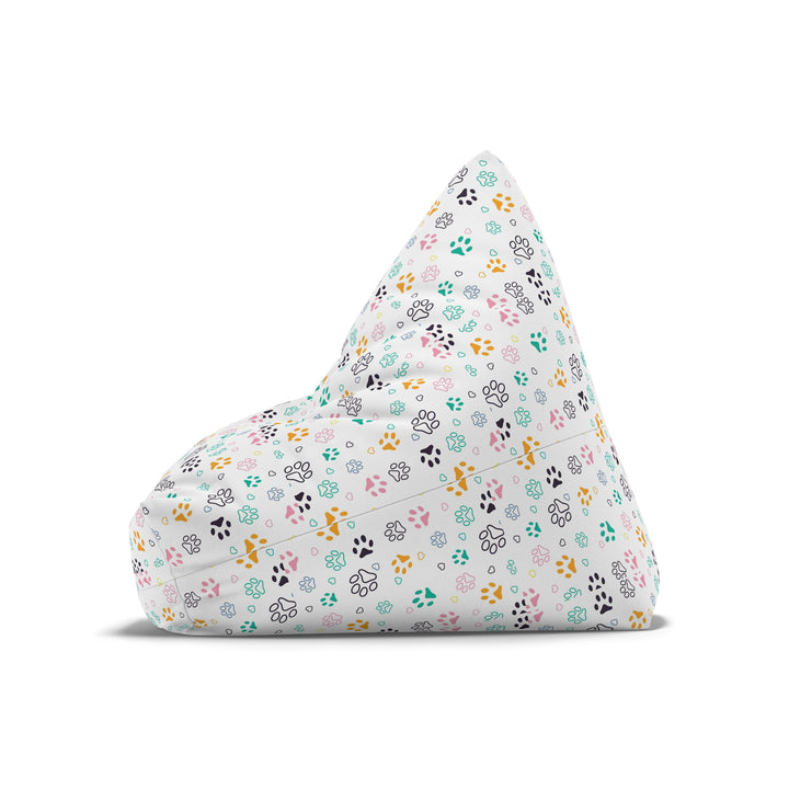 Paws & Relax - Multicolor Bean Bag Chair Cover