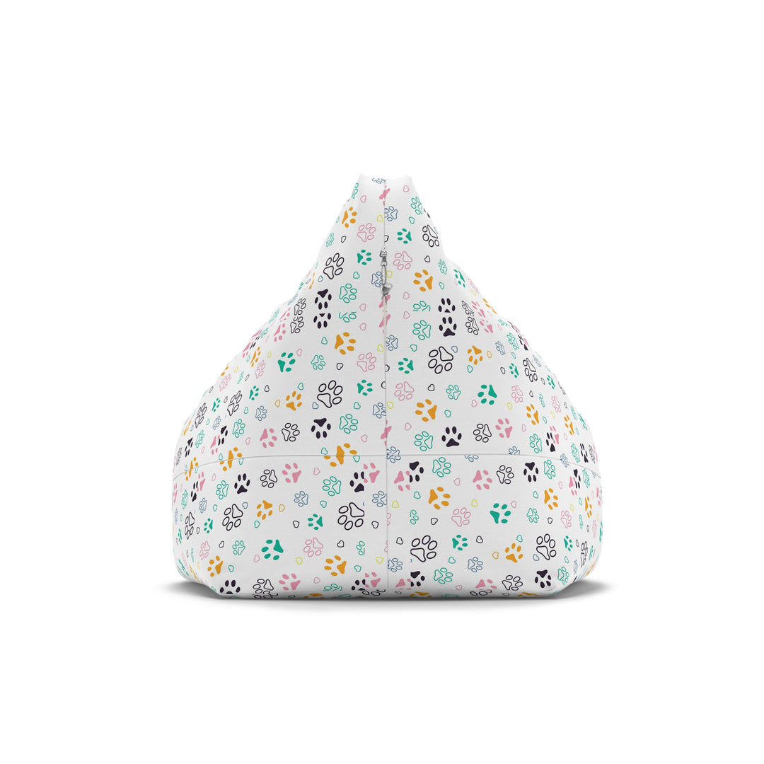 Paws & Relax - Multicolor Bean Bag Chair Cover