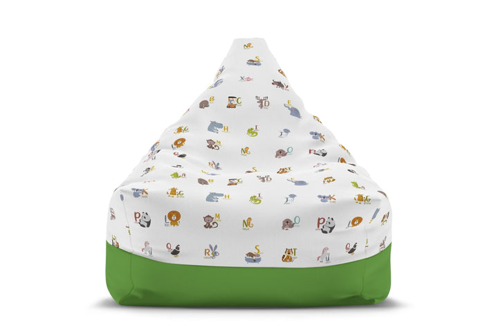 ABC Zoo Kids Bean Bag Cover, Green