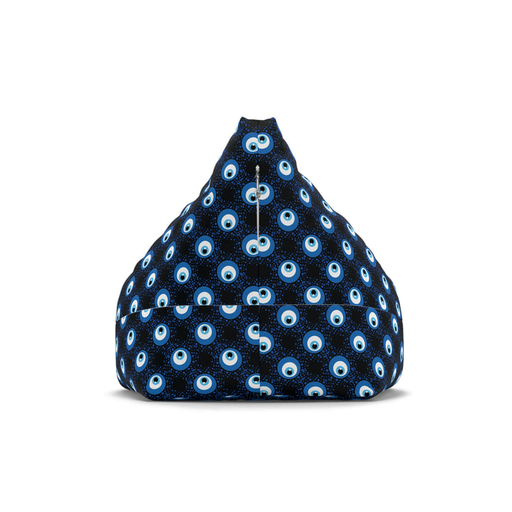 Mystic Gaze-Protective Evil Eye Black Bean Bag Cover