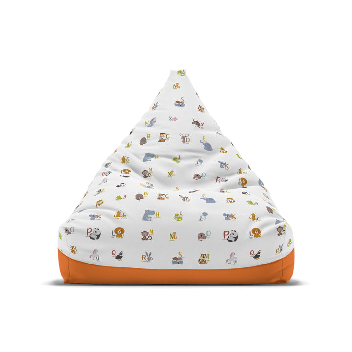 ABC Zoo Kids Bean Bag Cover, Orange