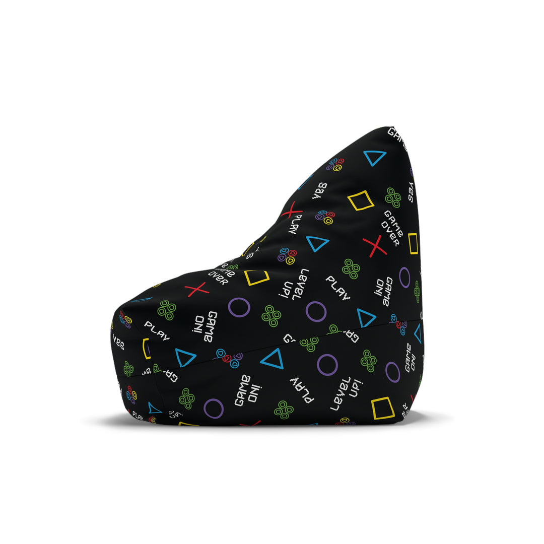 Gaming-Themed Bean Bag Chair Cover
