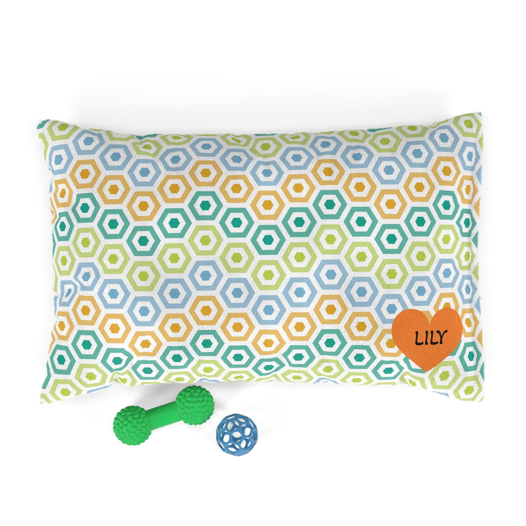 Bright & Breezy Hex Cat Bed