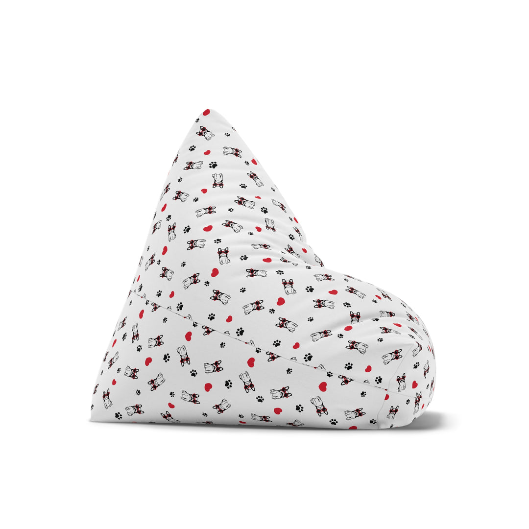 Bulldog Love Bean Bag Chair Cover
