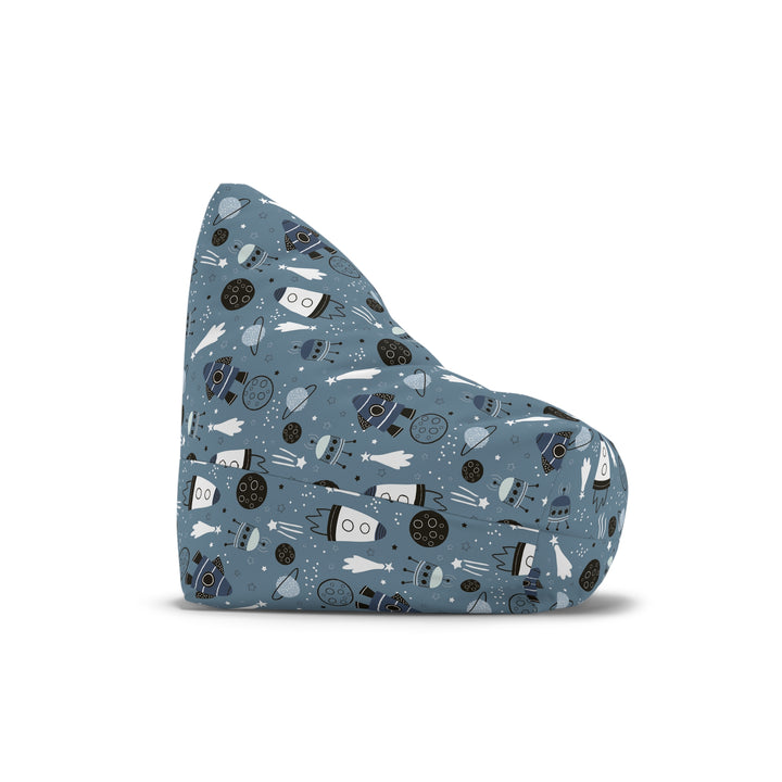 Space-Themed Kids Bean Bag Chair Cover