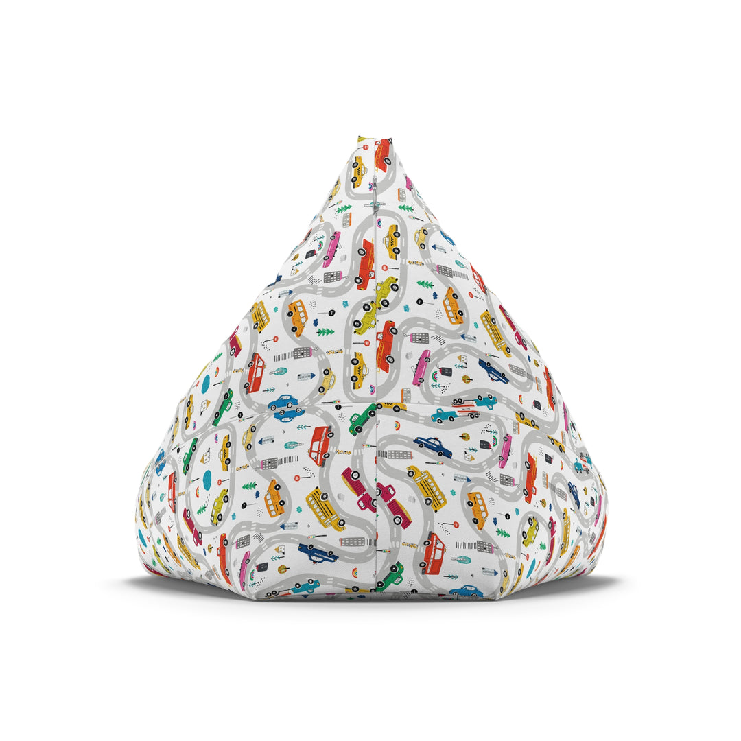 Cars Parade Bean Bag Cover