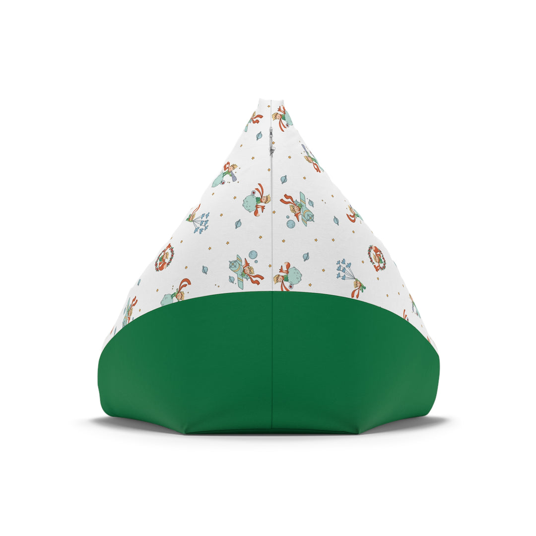 The Little Prince Kids Bean Bag Chair Cover, Green