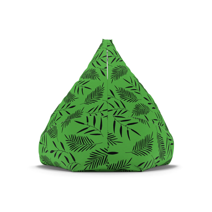 Botanic Zen – Green Leaf Print Bean Bag Cover