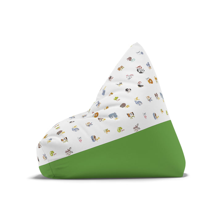 ABC Zoo Kids Bean Bag Cover, Green