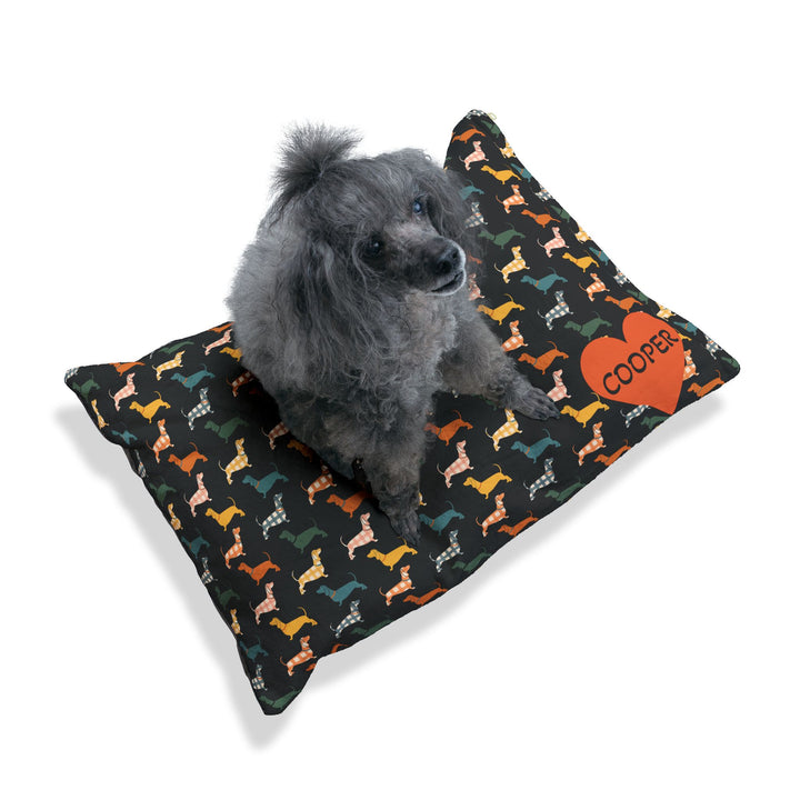 Beagle Parade Personalized Pet Bed