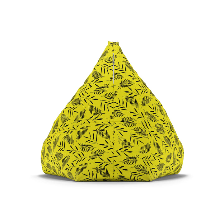 Golden Grove – Yellow Botanical Bean Bag Cover