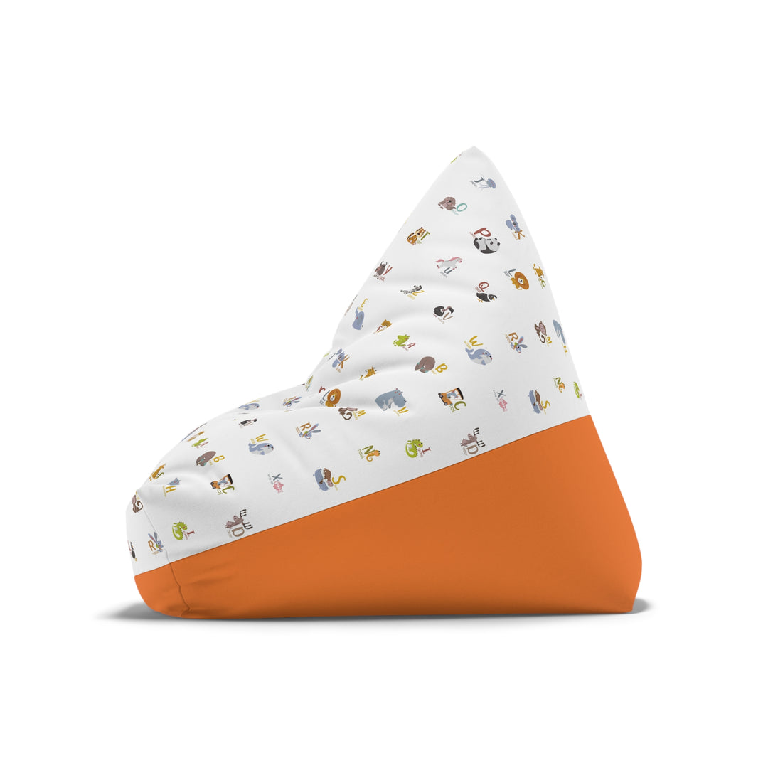 ABC Zoo Kids Bean Bag Cover, Orange