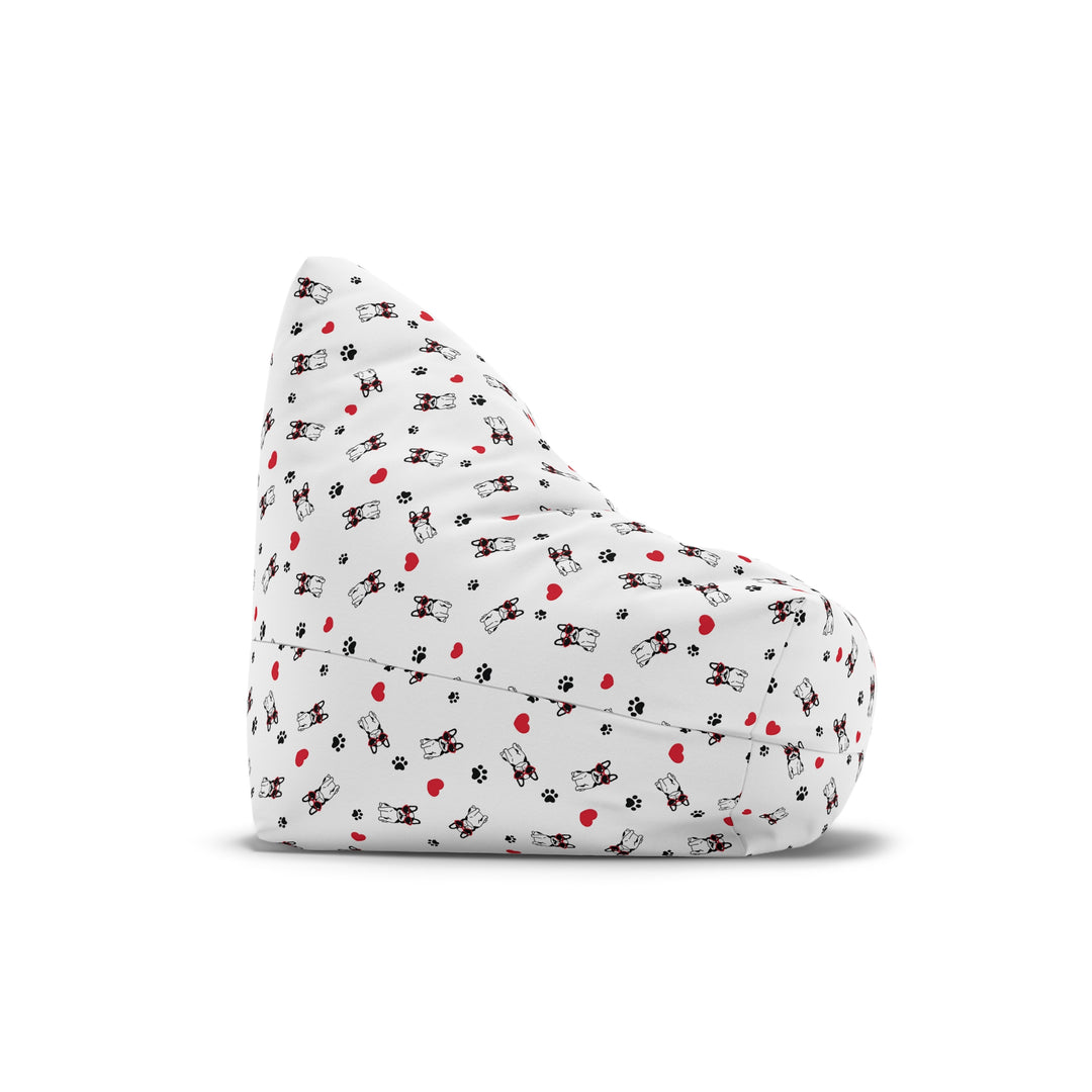 Bulldog Love Bean Bag Chair Cover