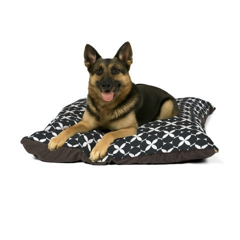German Shepherd large dog bed black