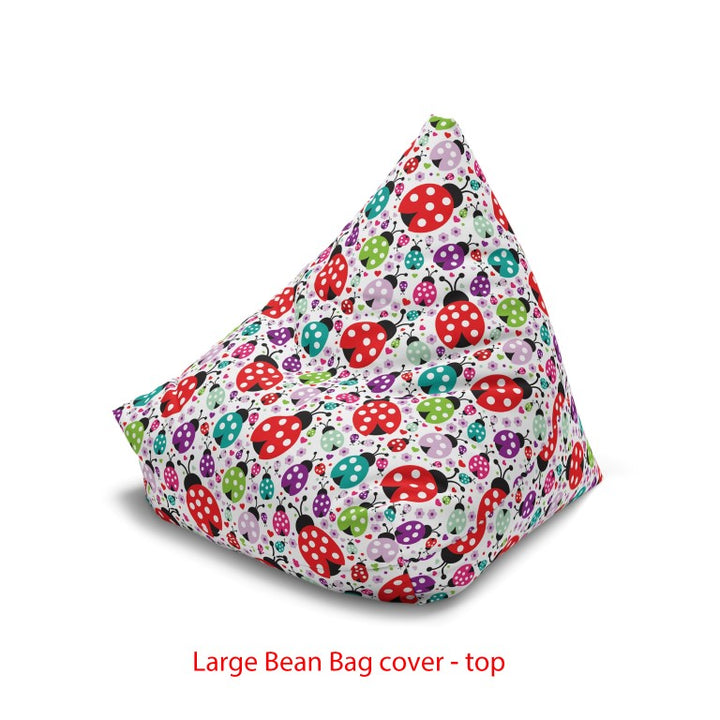 Ladybug Bean Bag Chair Cover