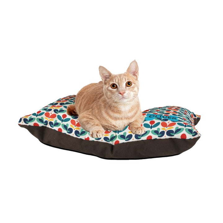 Nordic Bloom Cat Bed