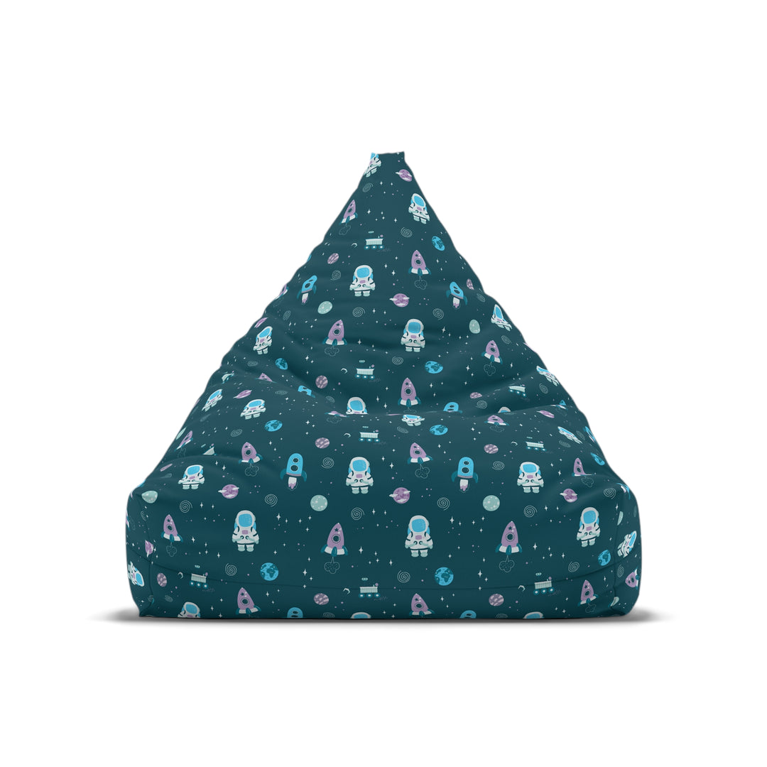 Space Adventure toddler Bean Bag Chair Cover, space themes kids room decor