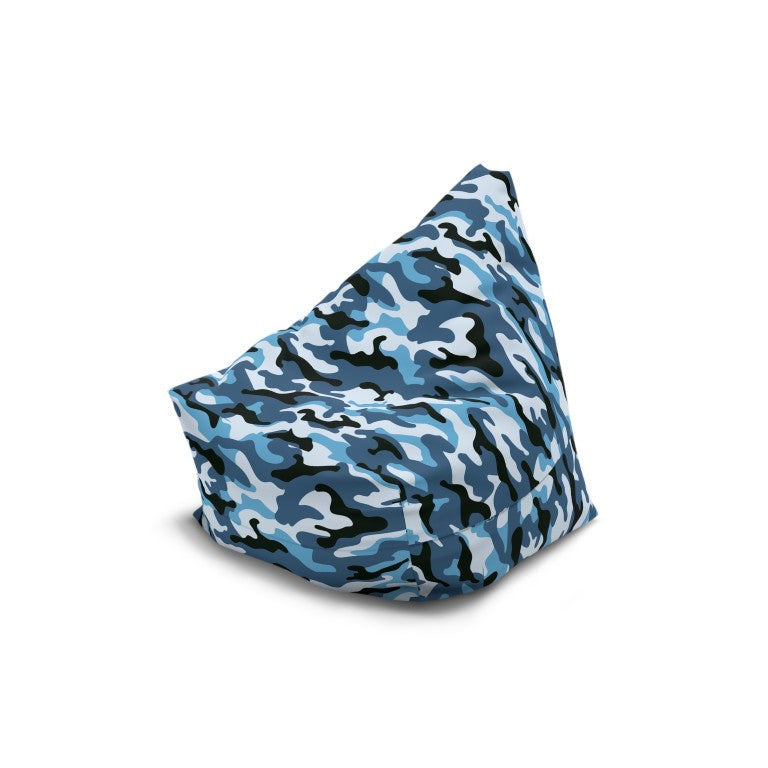 Arctic Ops – Blue Camo Bean Bag Cover
