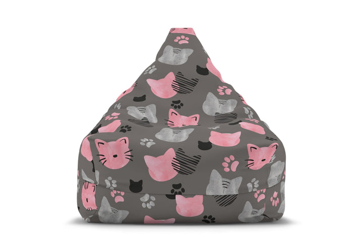 Whiskers & Wiggles cats cute kids Bean Bag Cover, toddler playroom decor
