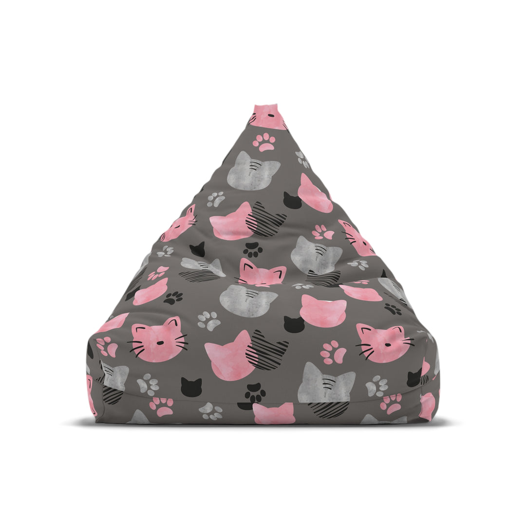 Whiskers & Wiggles cute kids Bean Bag Cover, toddler playroom decor